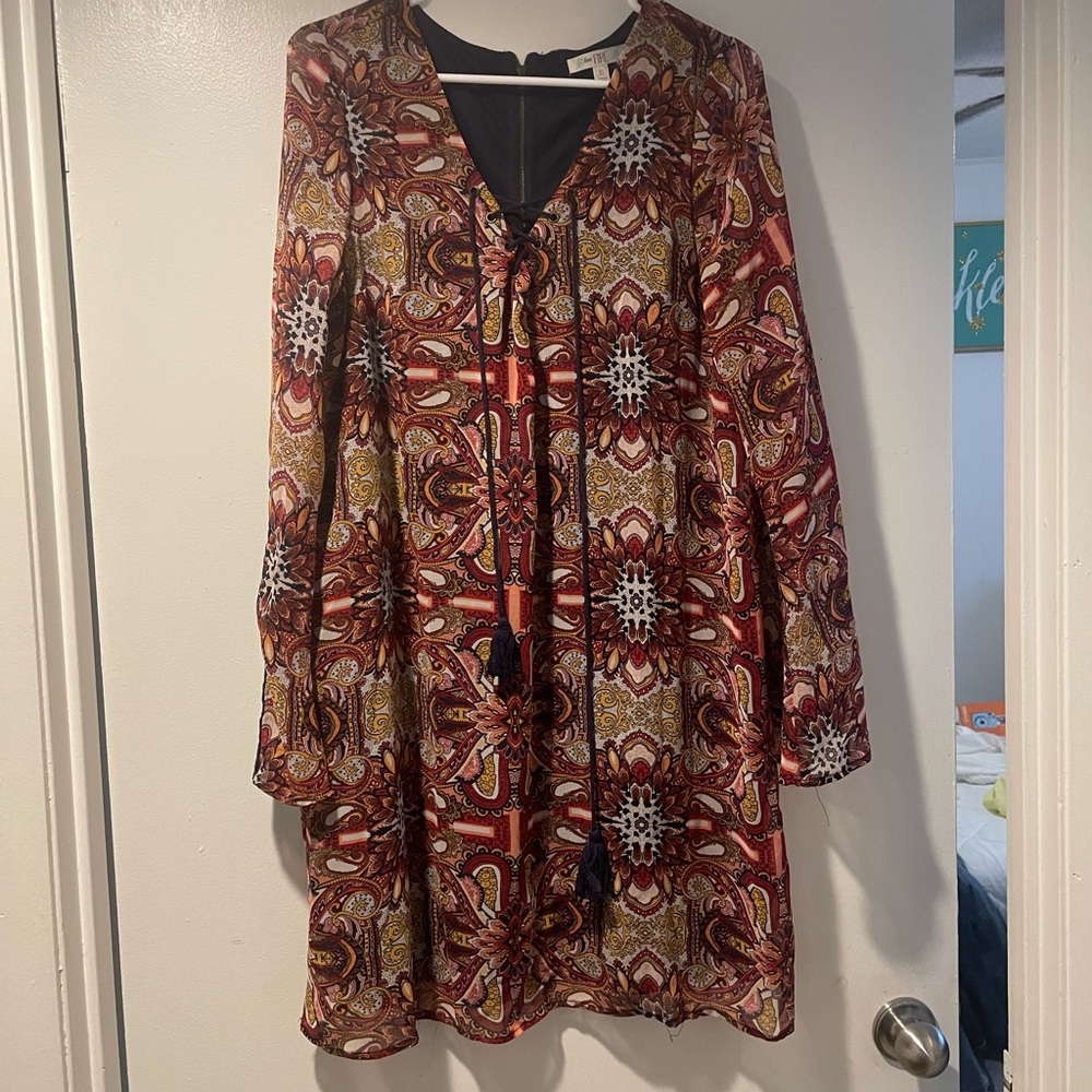 Colorful / Funky long sleeve dress
